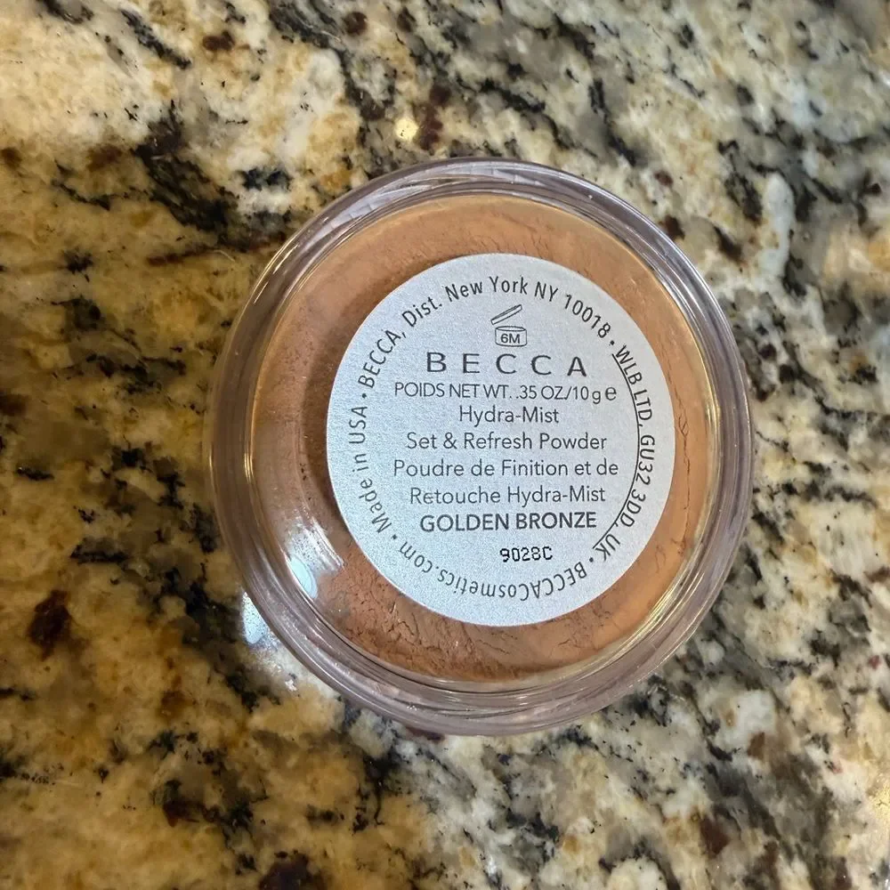 BECCA Hydra-Mist Set & Refresh Powder - Golden Bronze